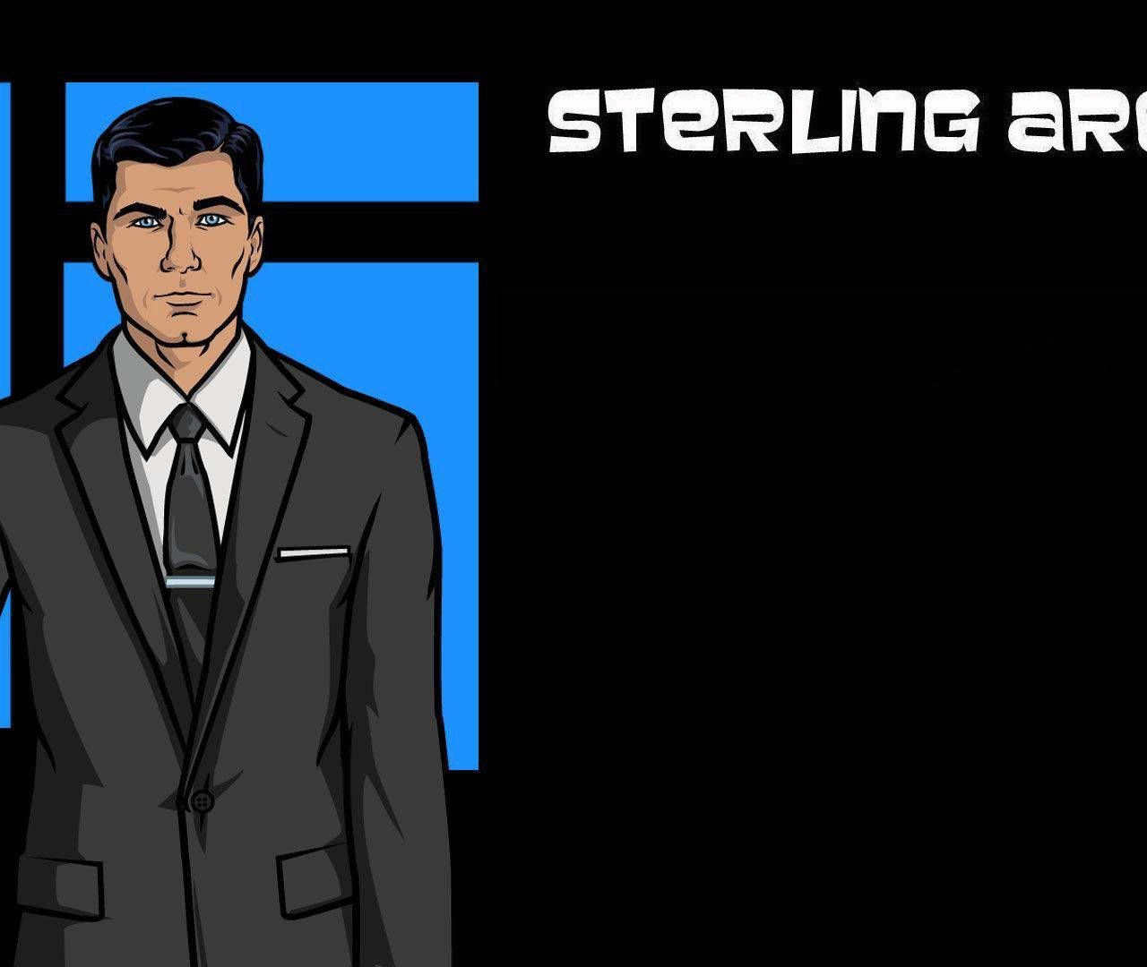 Sterling Archer Suit Wallpaper