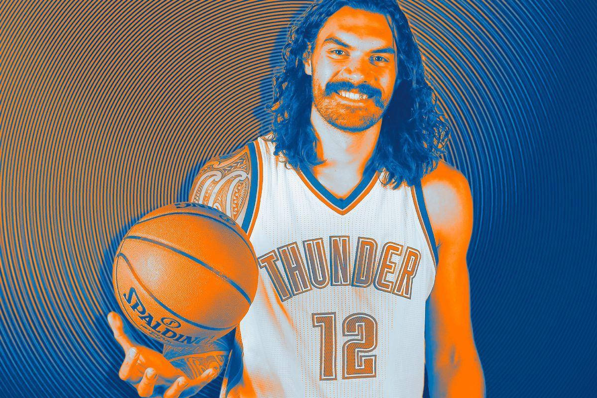 Steven Adams Graphic Art Wallpaper