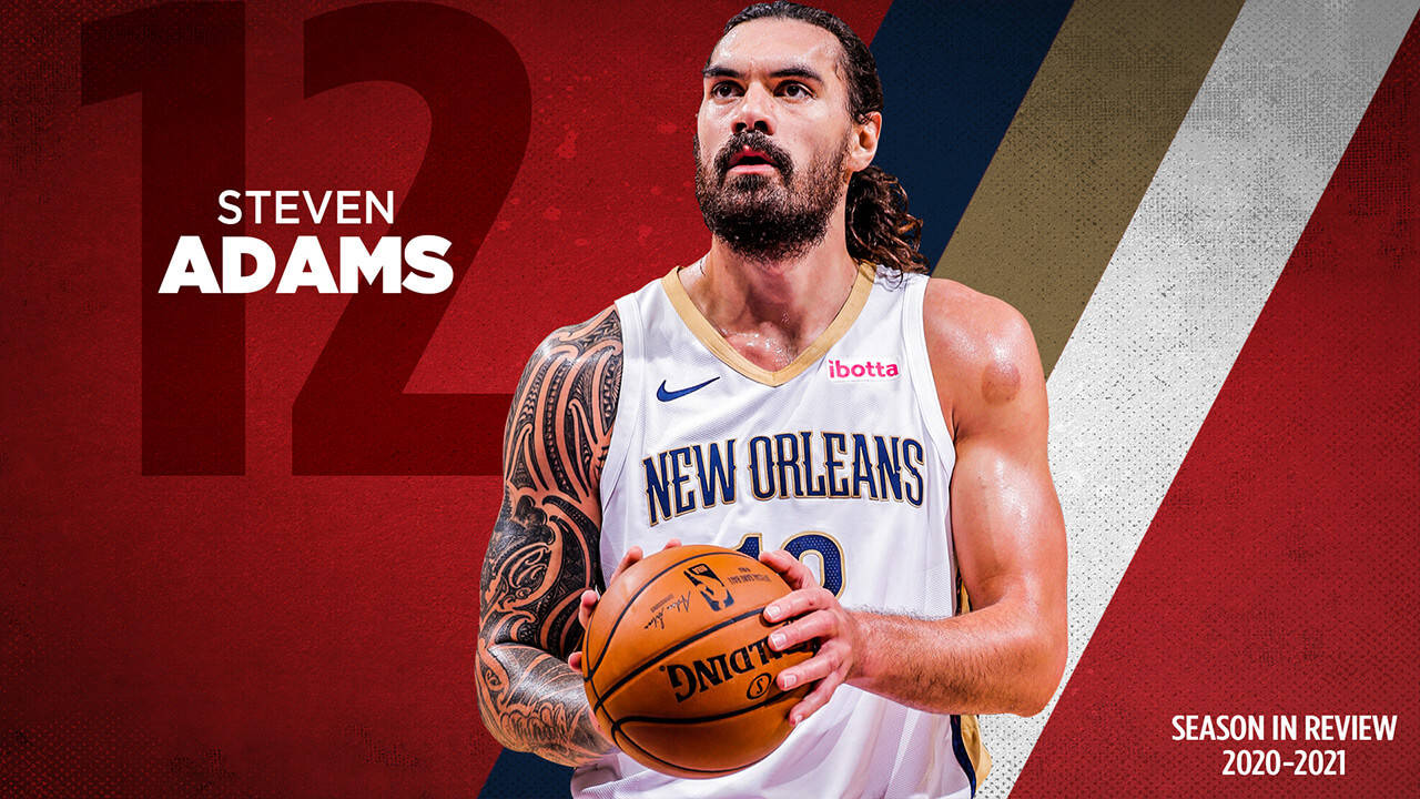 Steven Adams New Orleans Basketball Player Wallpaper