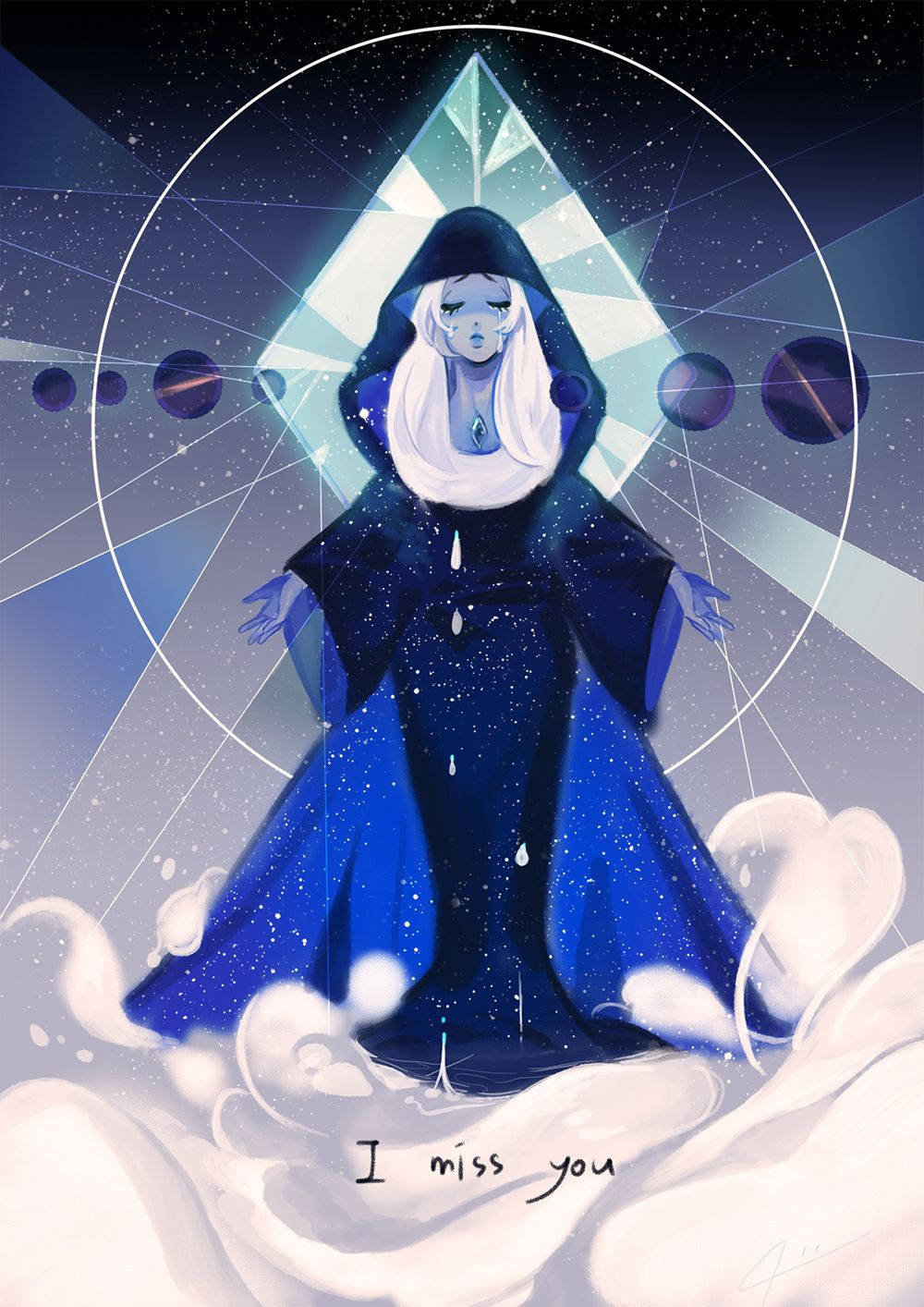 Steven Universe Blue Diamond Wallpaper