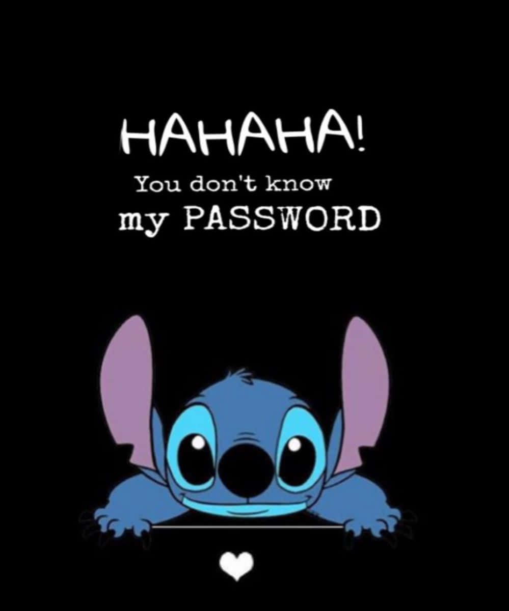 Stitch Password Tease Wallpaper