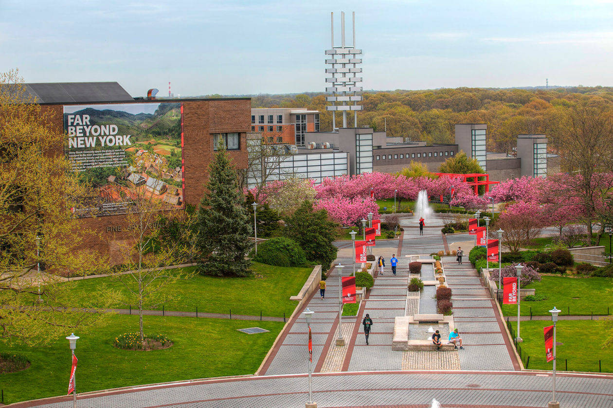 Stony Brook University Pathway Wallpaper