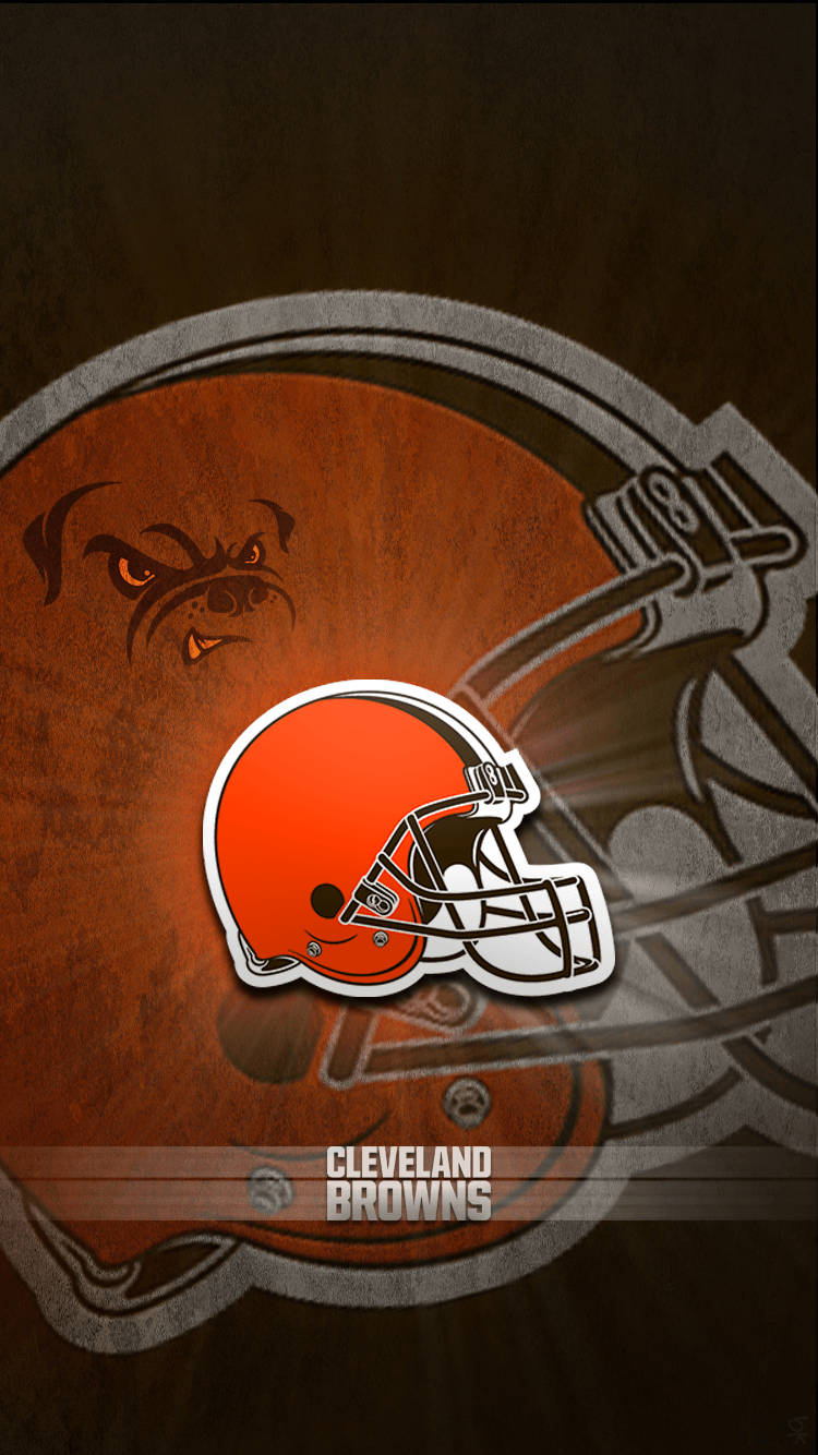 Striking Cleveland Browns Logo Wallpaper