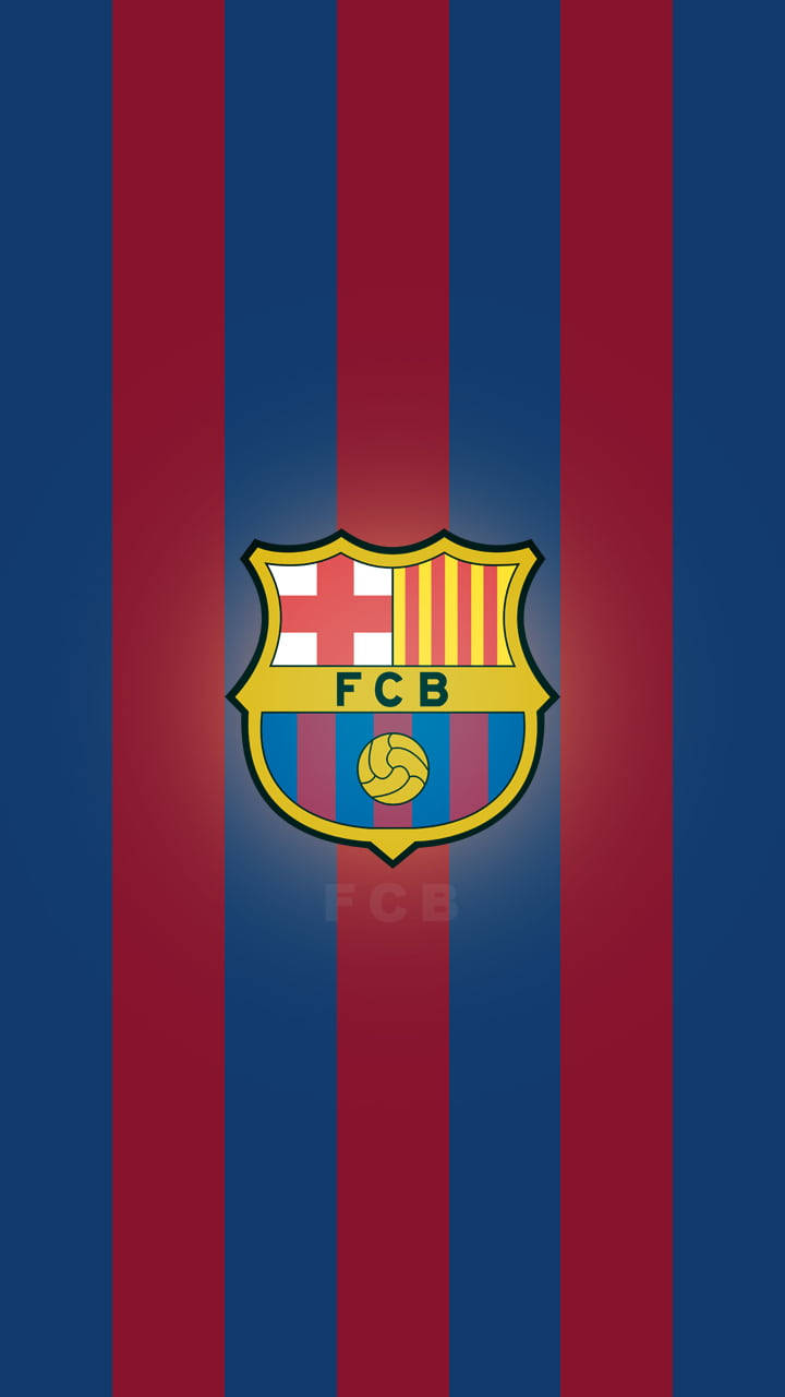 Striped Barcelona Fc Wallpaper