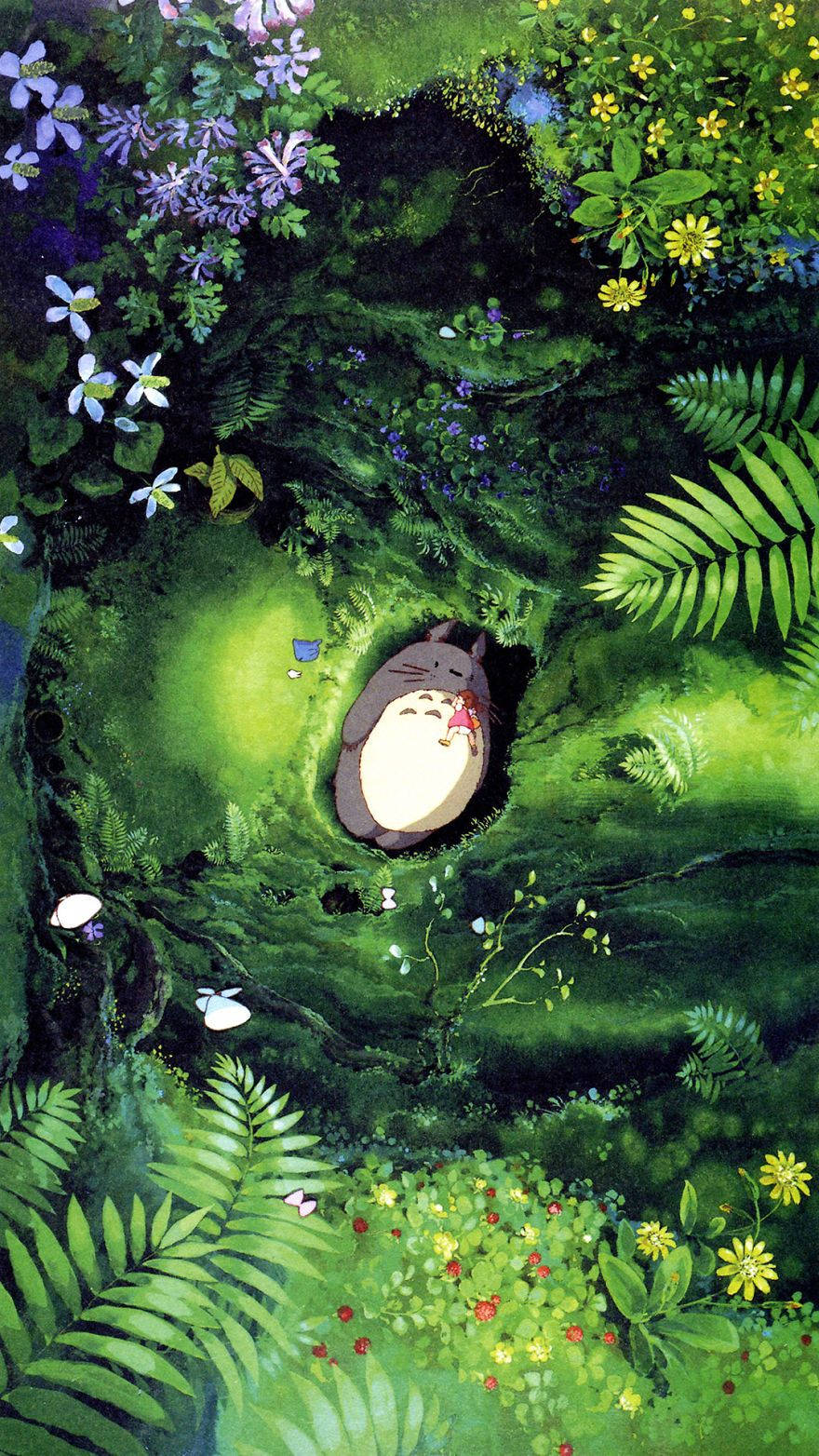 Studio Ghibli Totoro And Mei Wallpaper