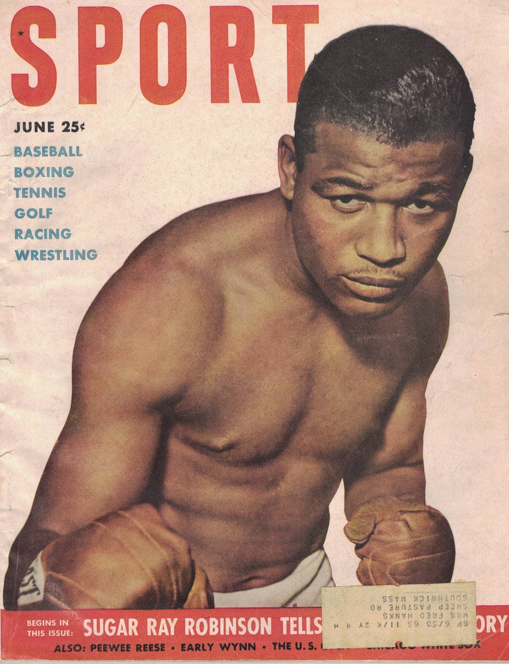 Sugar Ray Robinson Sport Magazine Wallpaper