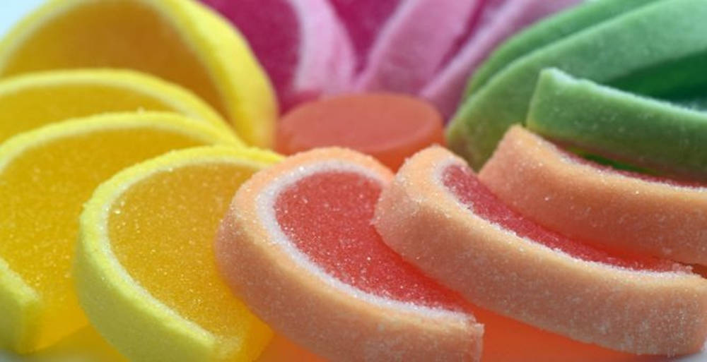 Sugar Sanded Fruit Slices Wallpaper