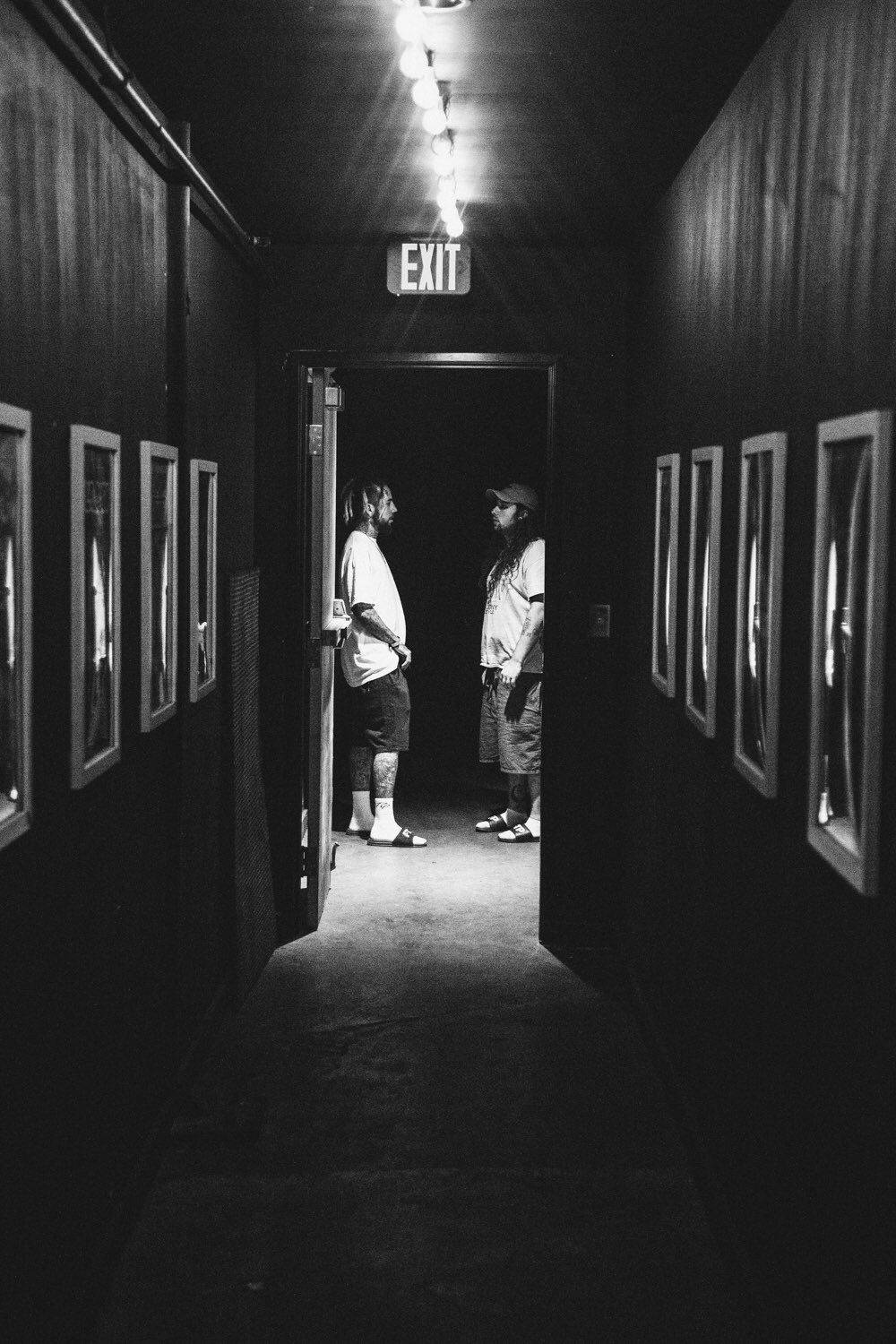 Suicideboys At The Doorway Wallpaper