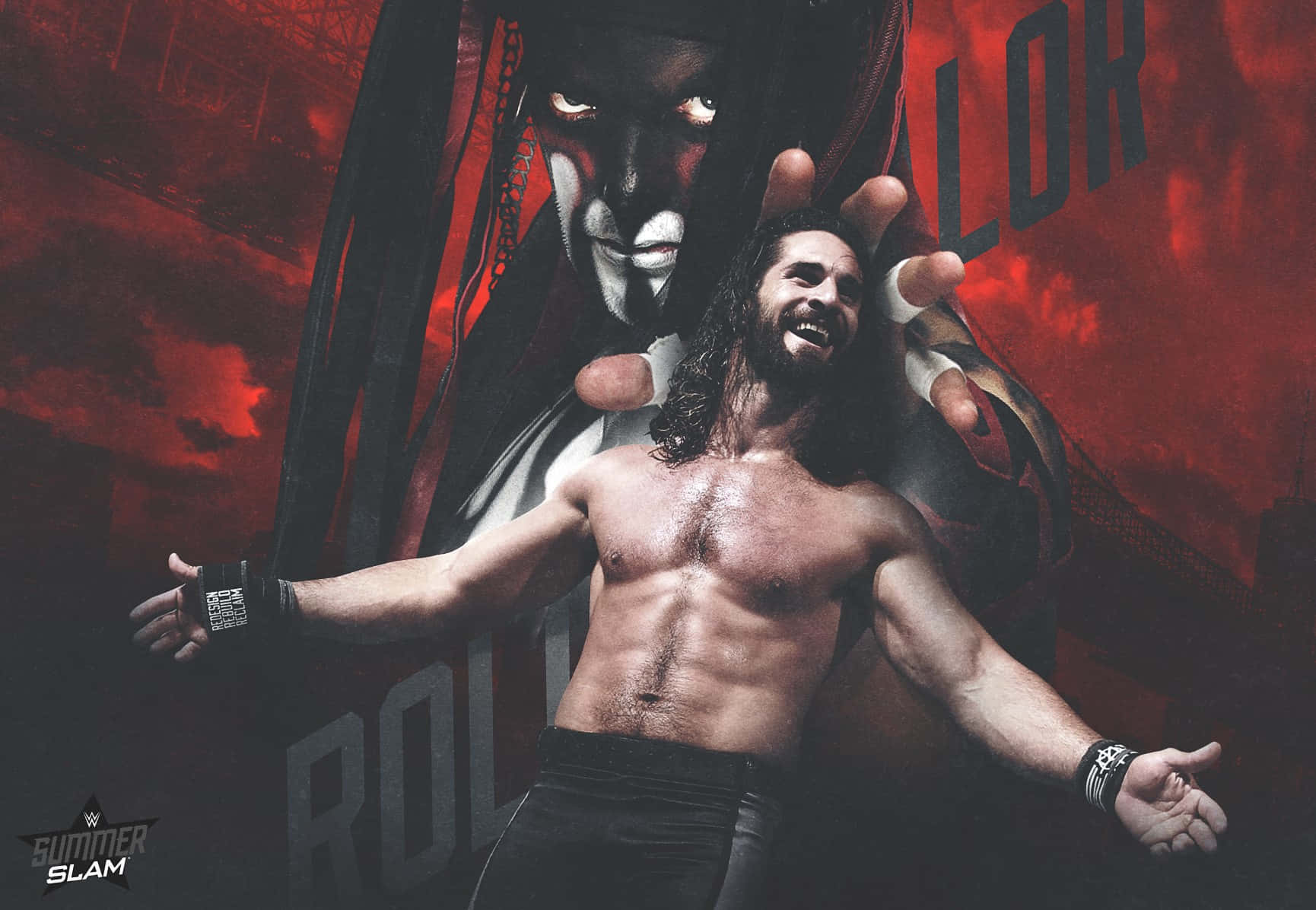 Summer Slam Seth Rollins Wallpaper