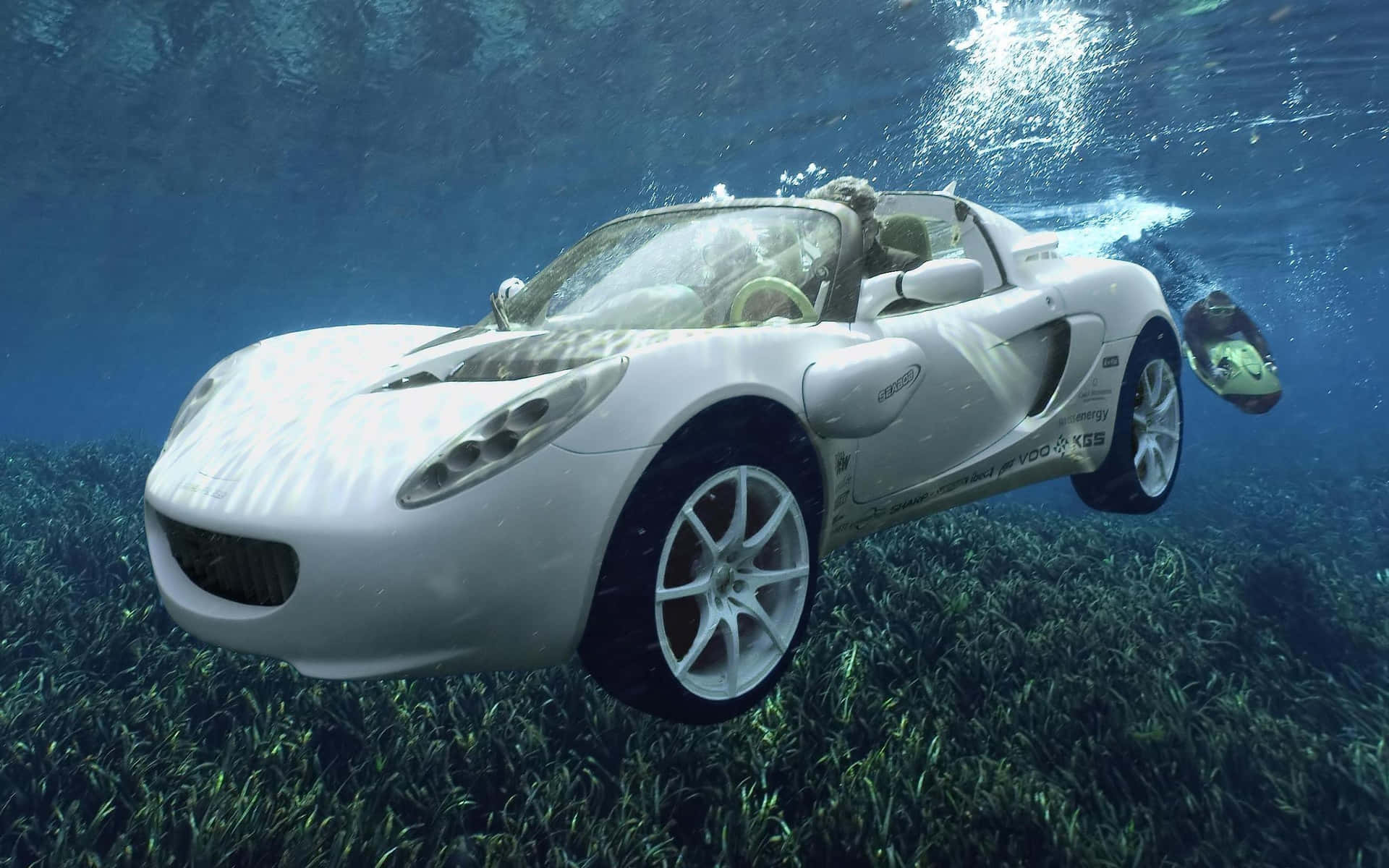 Super Cool Rinspeed Squba Underwater Car Wallpaper
