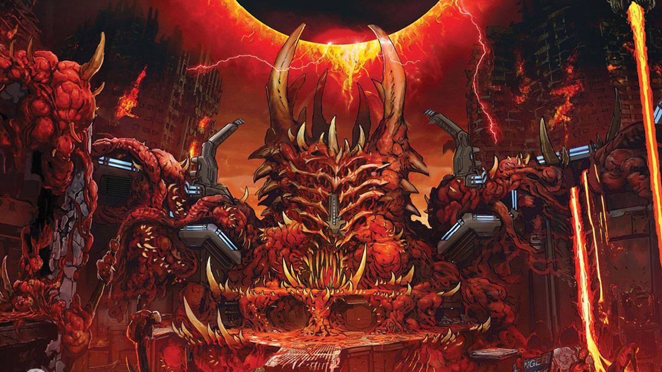 Super Gore Nest Doom Eternal Wallpaper