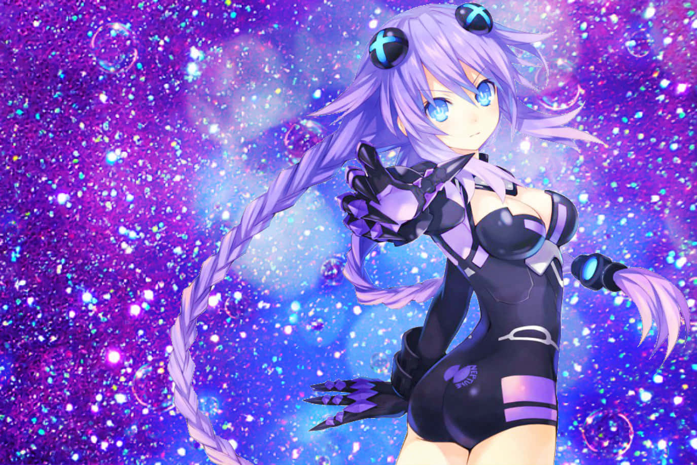 Supernatural Adventure With Hyperdimension Neptunia Wallpaper