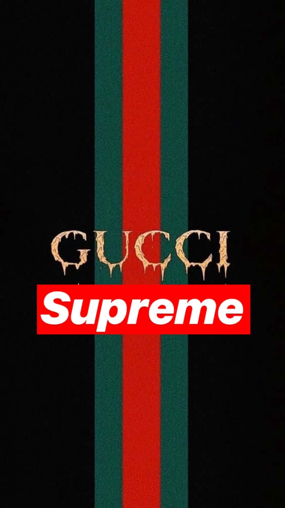 Supreme Gucci- True Luxury For All Wallpaper