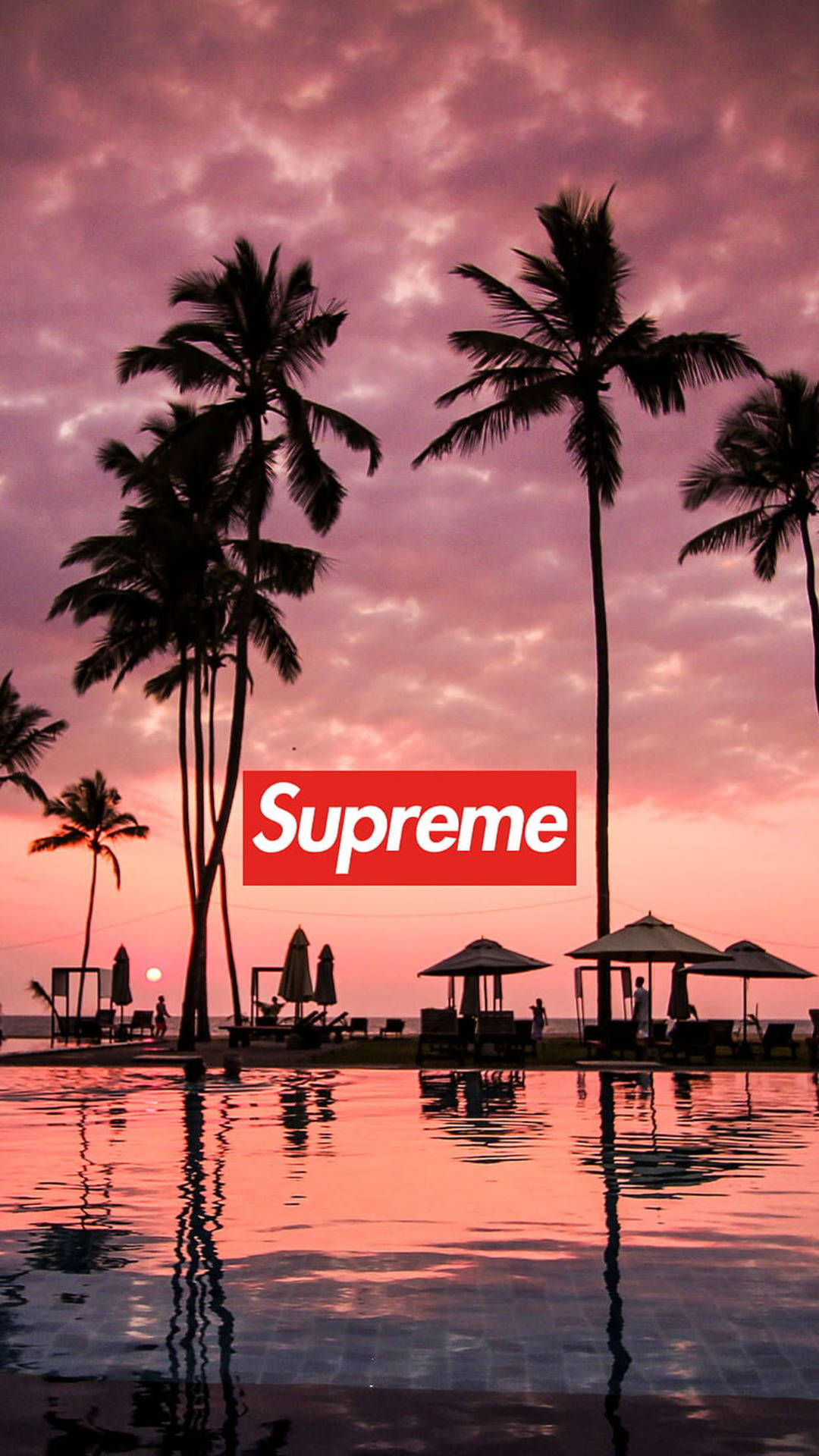 Supreme Sunset Dope Iphone Wallpaper