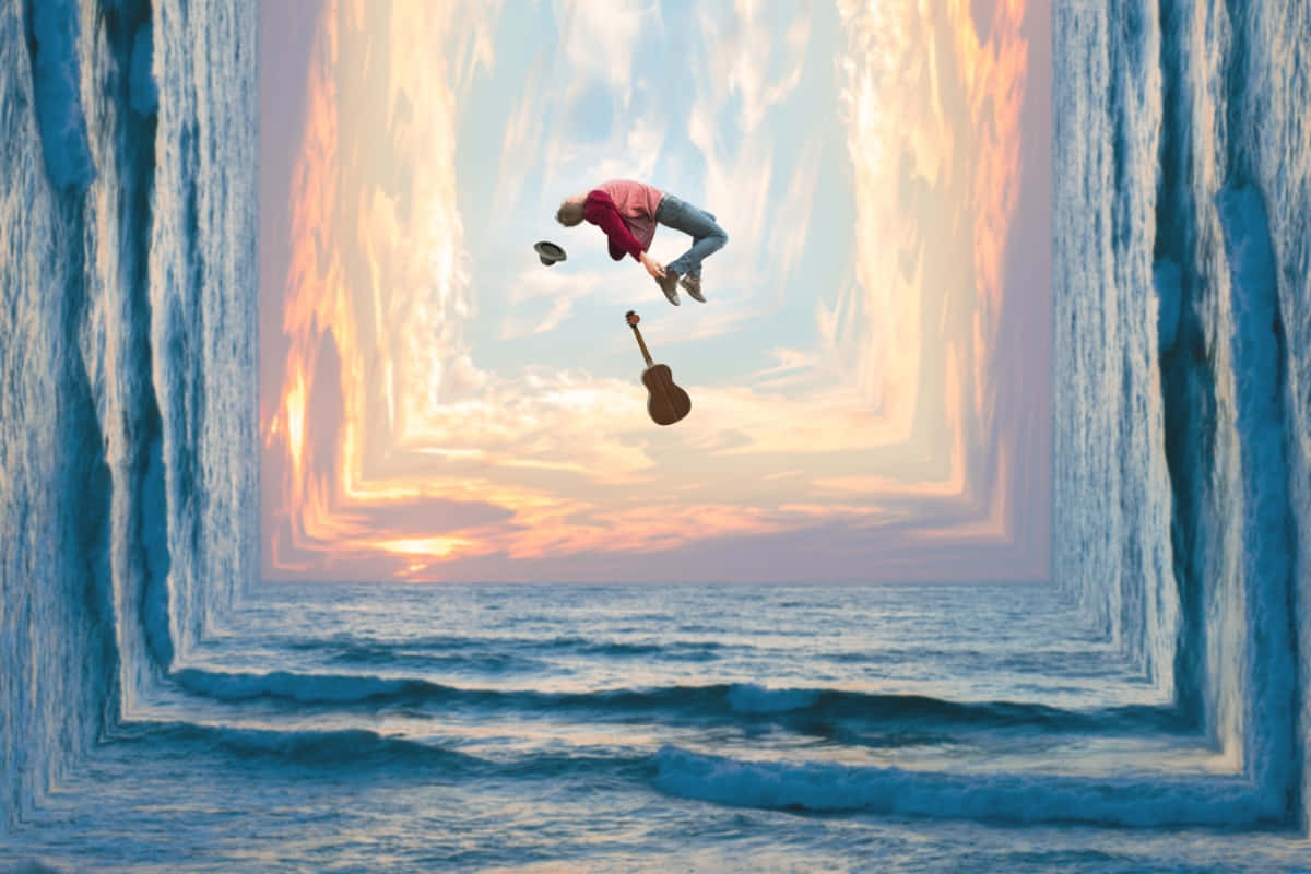 Surreal Beach Portal Jump.jpg Wallpaper