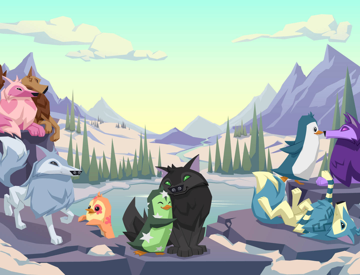 Sweet Vector Image Of Animal Jam Wallpaper