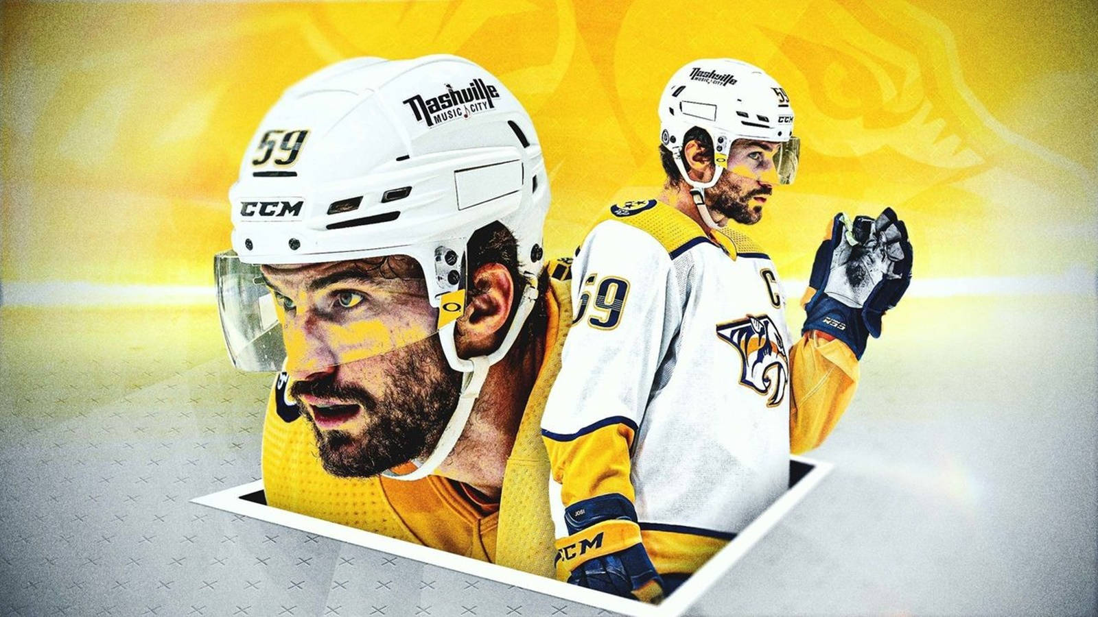 Swiss Captain Roman Josi Digital Art Wallpaper