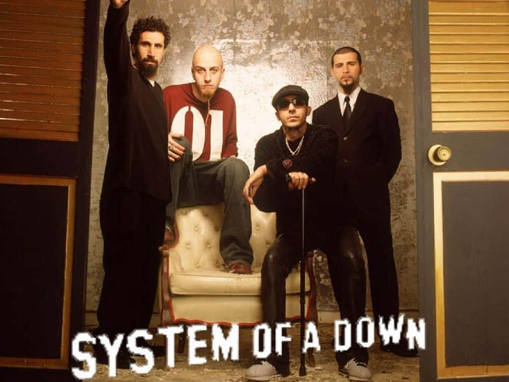 Systemofa Down Band Portrait Wallpaper