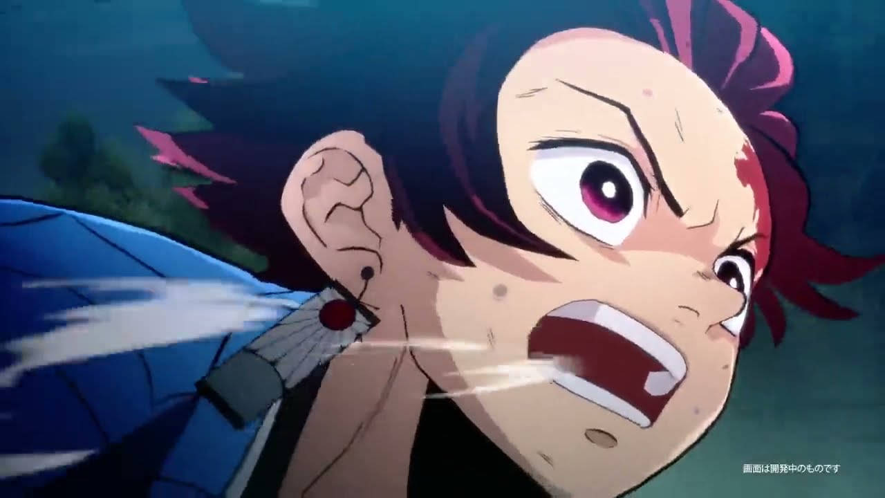 Tanjiro Fighting Demon Slayer Pfp Wallpaper