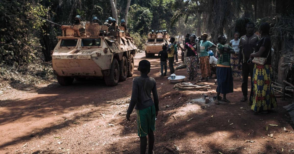 Tank In Central African Republic Forest Wallpaper