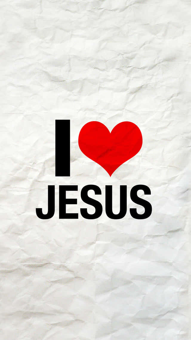 Tap Into His Presence With Jesus Iphone Wallpaper