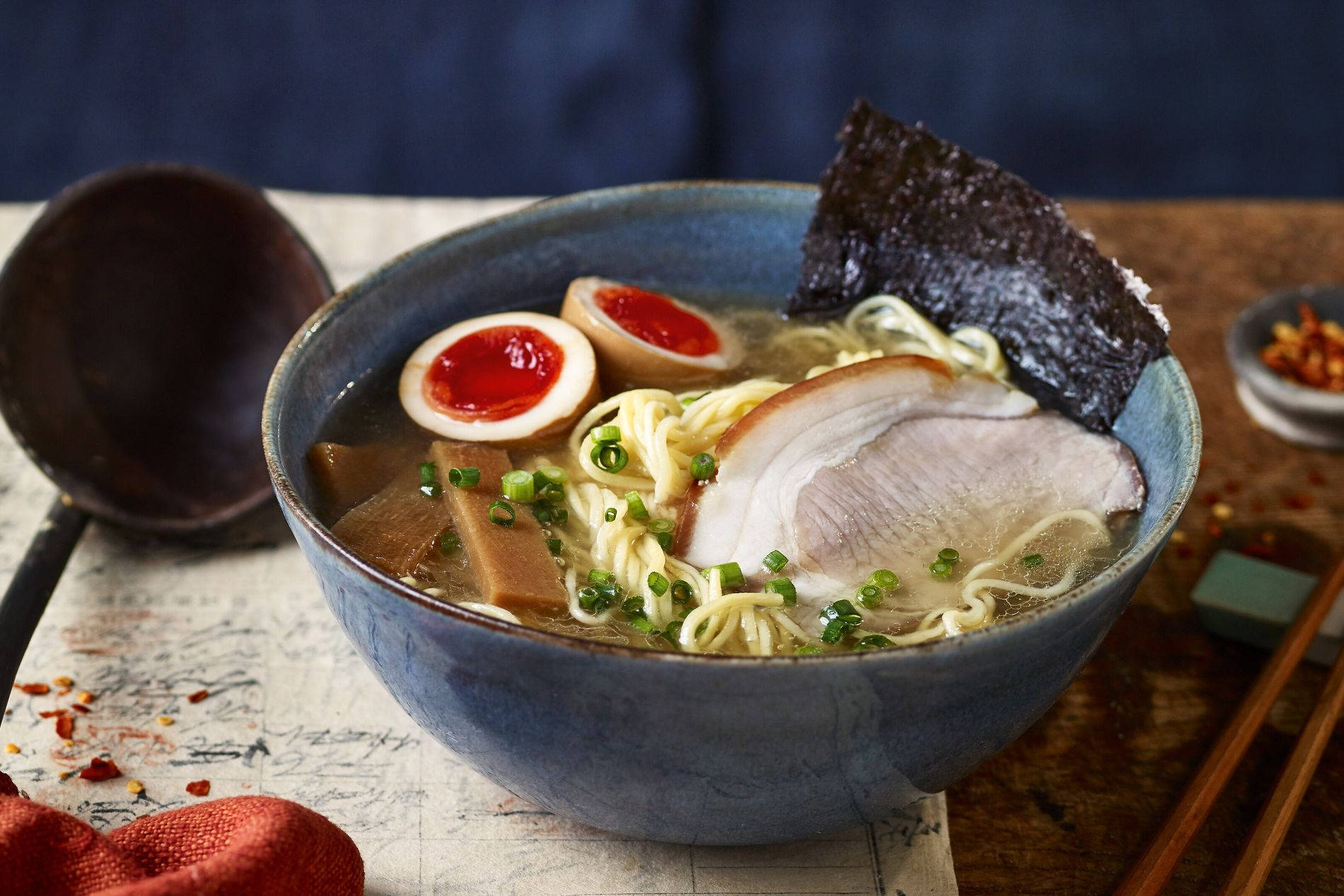 Tasty Bowl Of Hakata Ramen Wallpaper