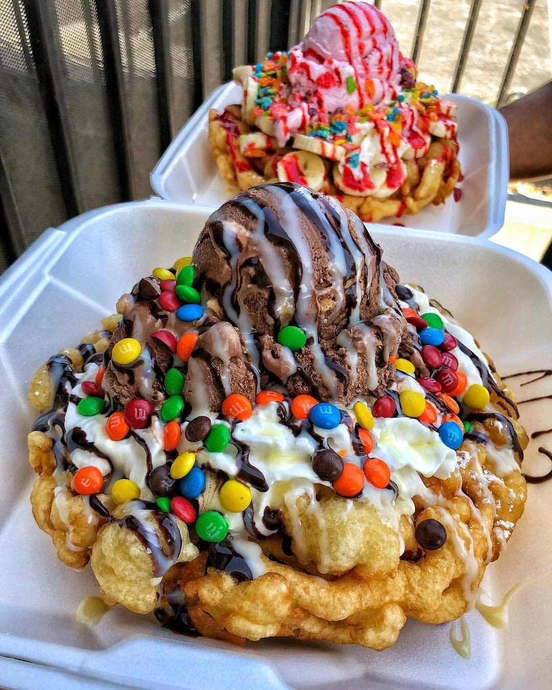 Tasty Funnel Cakes Wallpaper