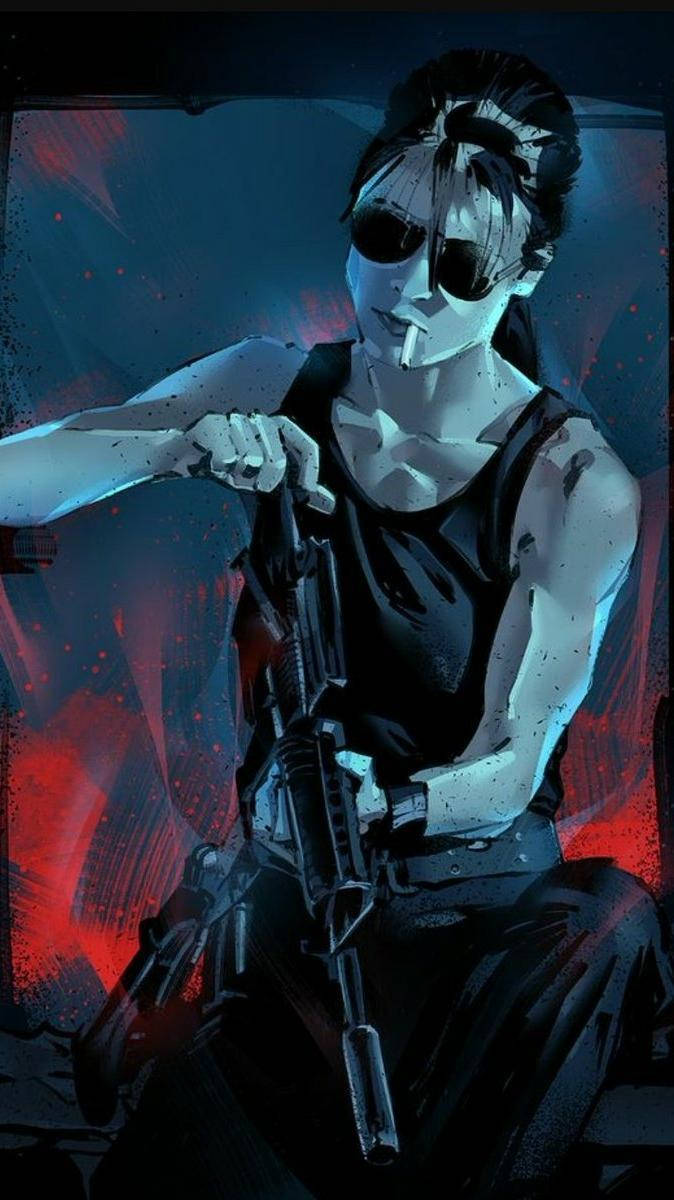 Terminator Sarah Connor Wallpaper