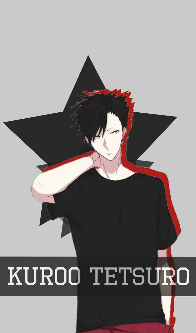 Tetsuro Kuroo Star Portrait Wallpaper