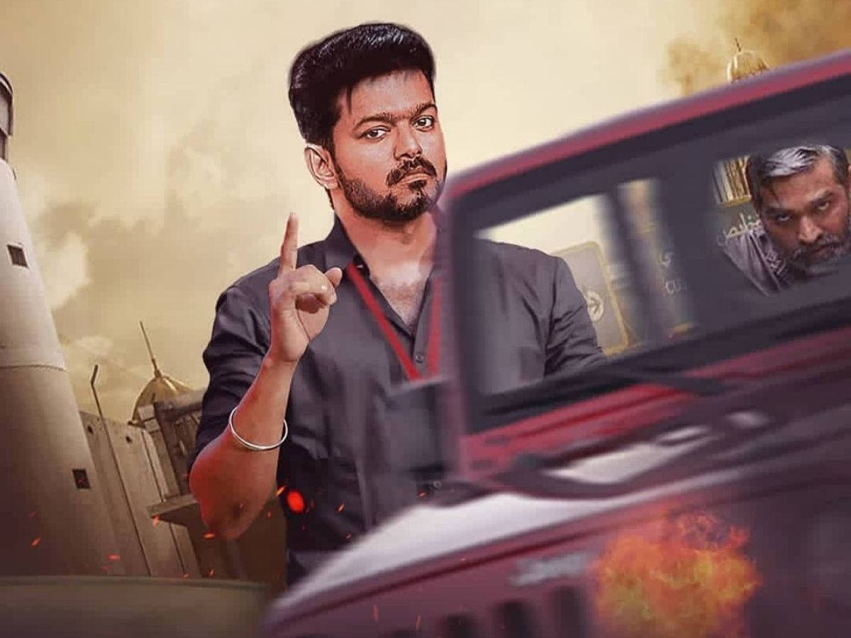 Thalapathy Hd Red Car Wallpaper