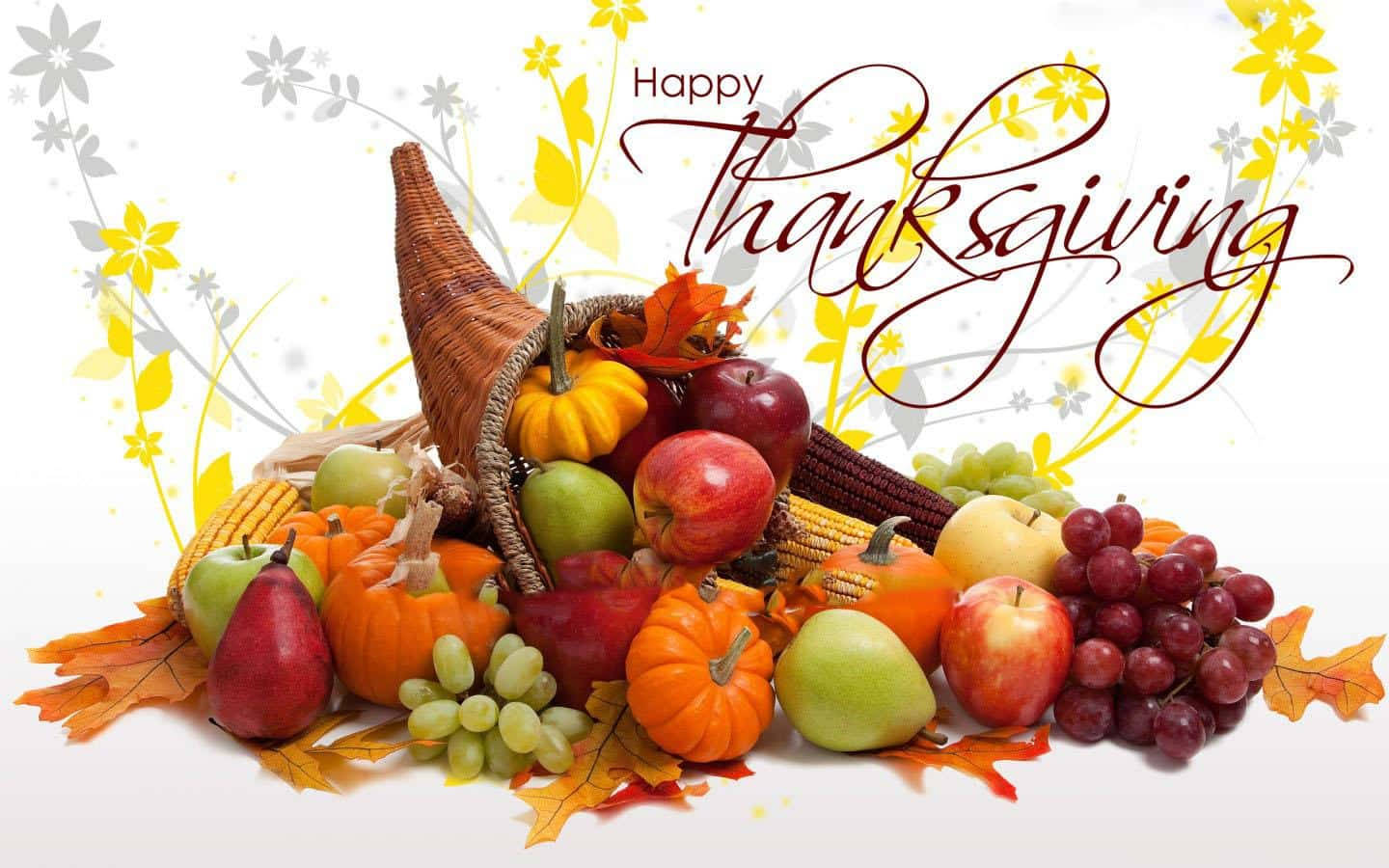 Thanksgiving Fruit Season Wallpaper