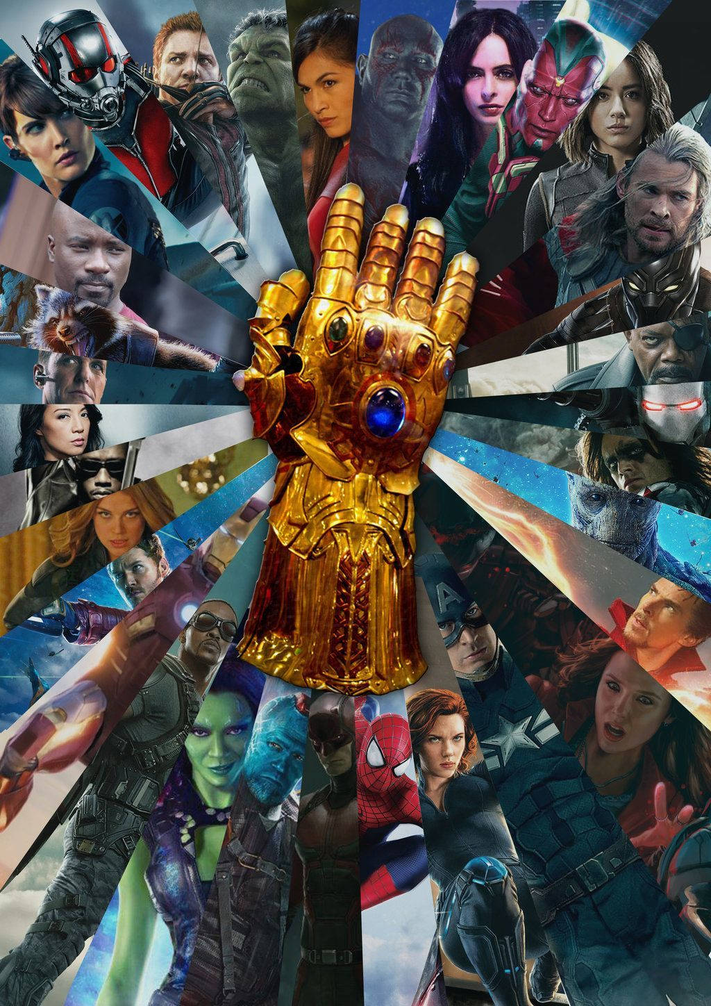 Thanos Gauntlet Avengers Infinity War Wallpaper