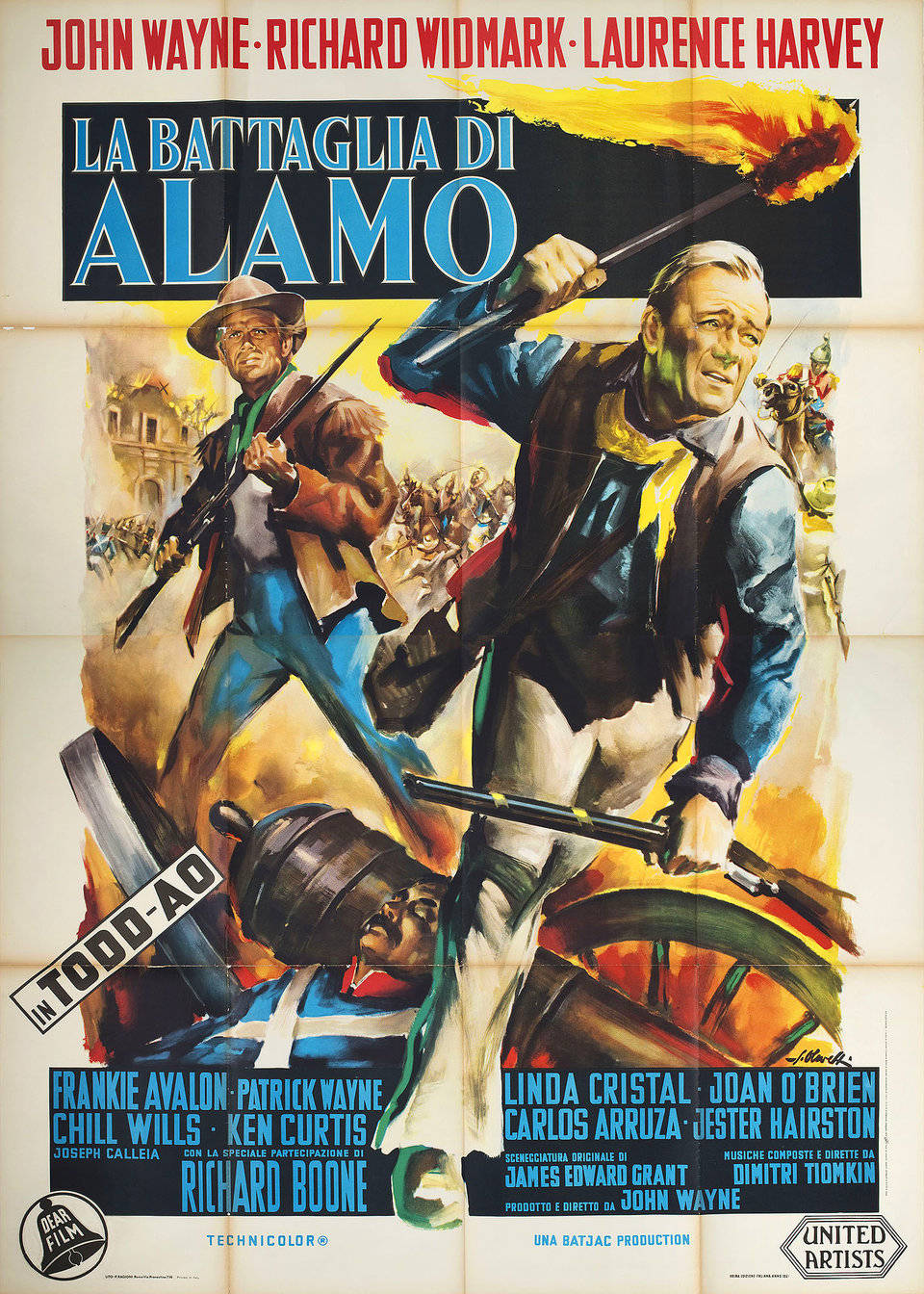 The Alamo 1960 La Battaglia Di Alamo Wallpaper