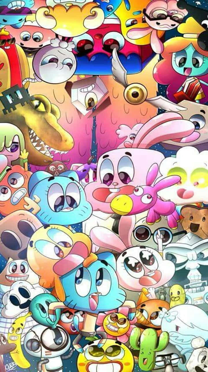 The Amazing World Of Gumball Characters Wallpaper Wallpaper