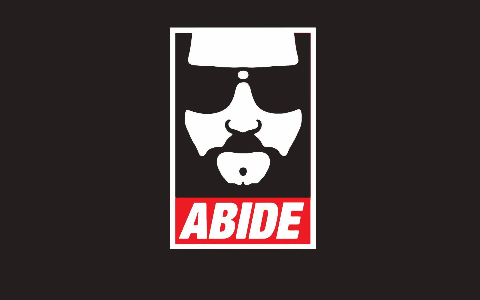 The Big Lebowski The Dude Abide Poster Art Wallpaper