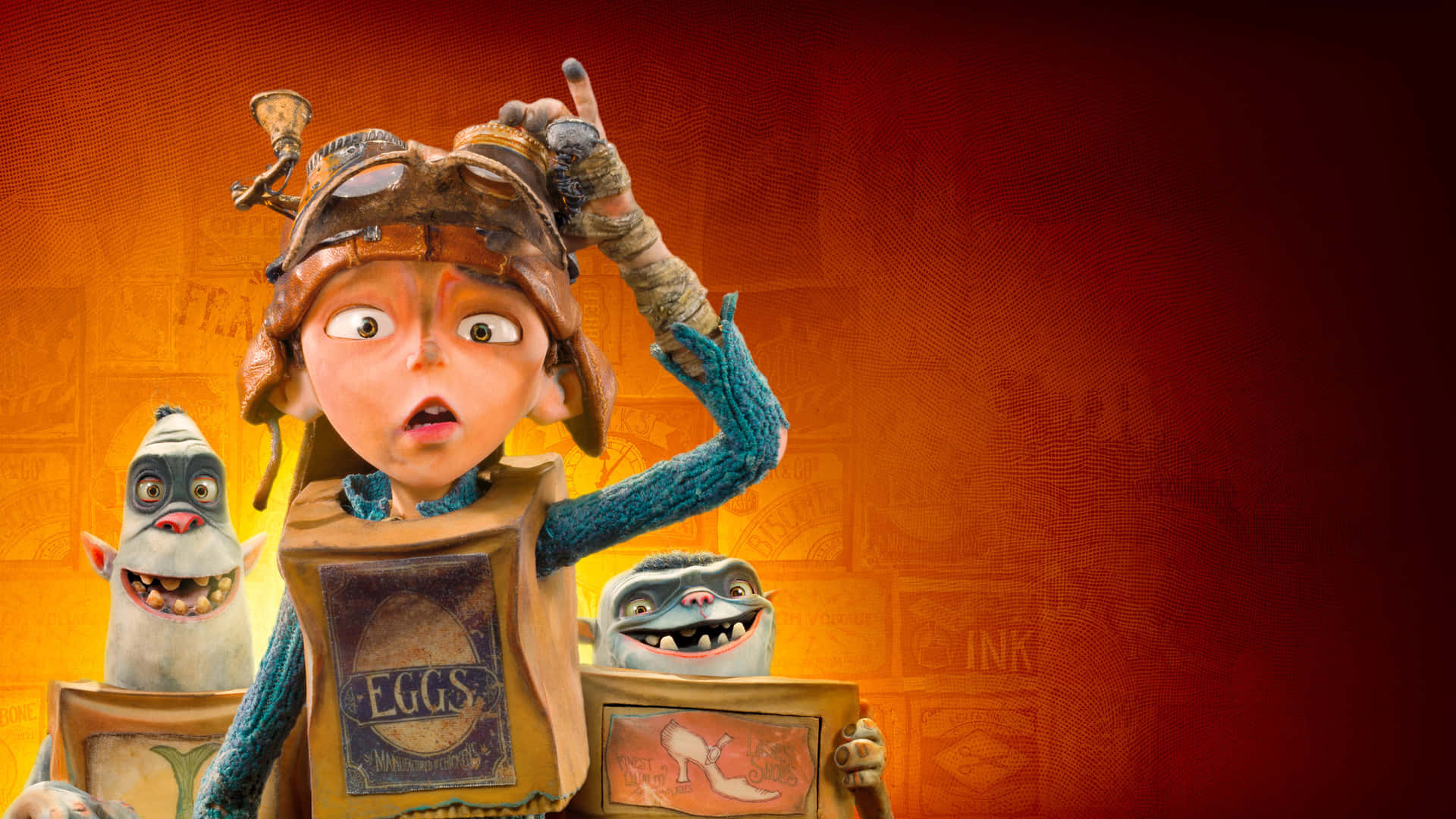 Eggs Boxtrolls Logo THE BOXTROLLS Review
