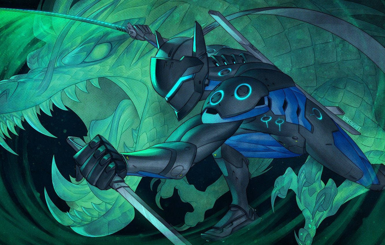 The Cyborg Ninja, Genji Shimada Wallpaper