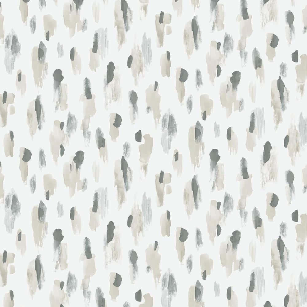 The Elegance Of A White Leopard Print Wallpaper