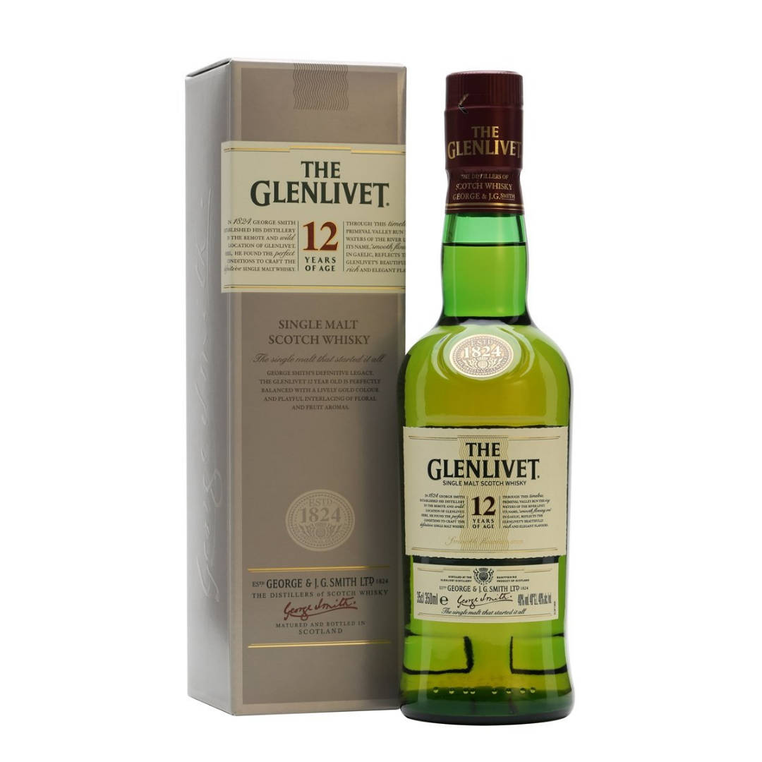 The Glenlivet 12 Year Old Half Bottle Wallpaper