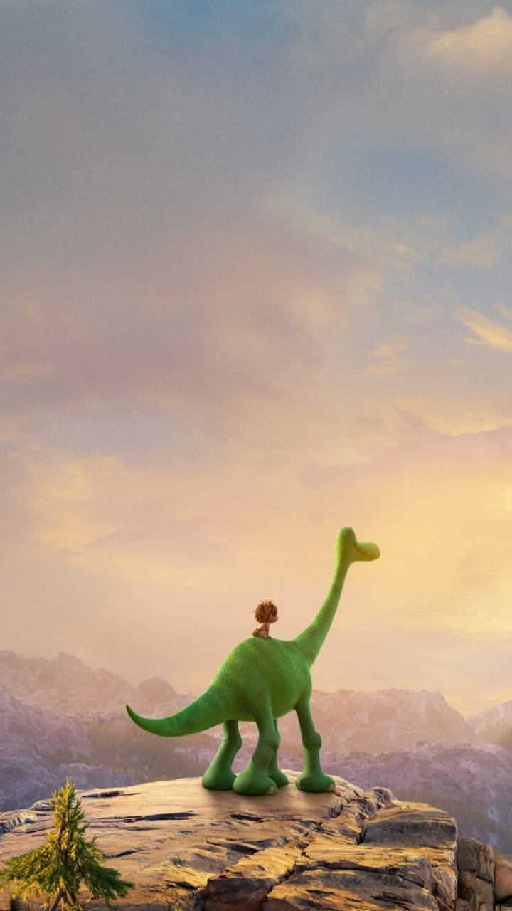 The Good Dinosaur Sunset Wallpaper