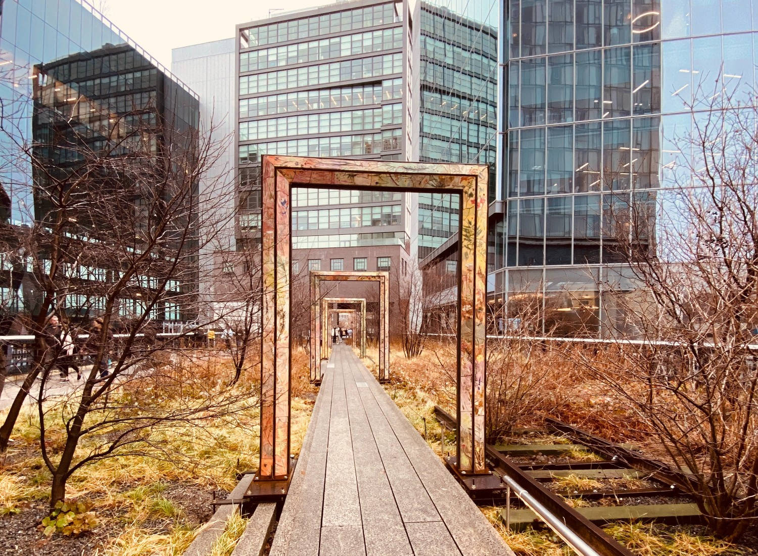 The High Line During Autumn Wallpaper