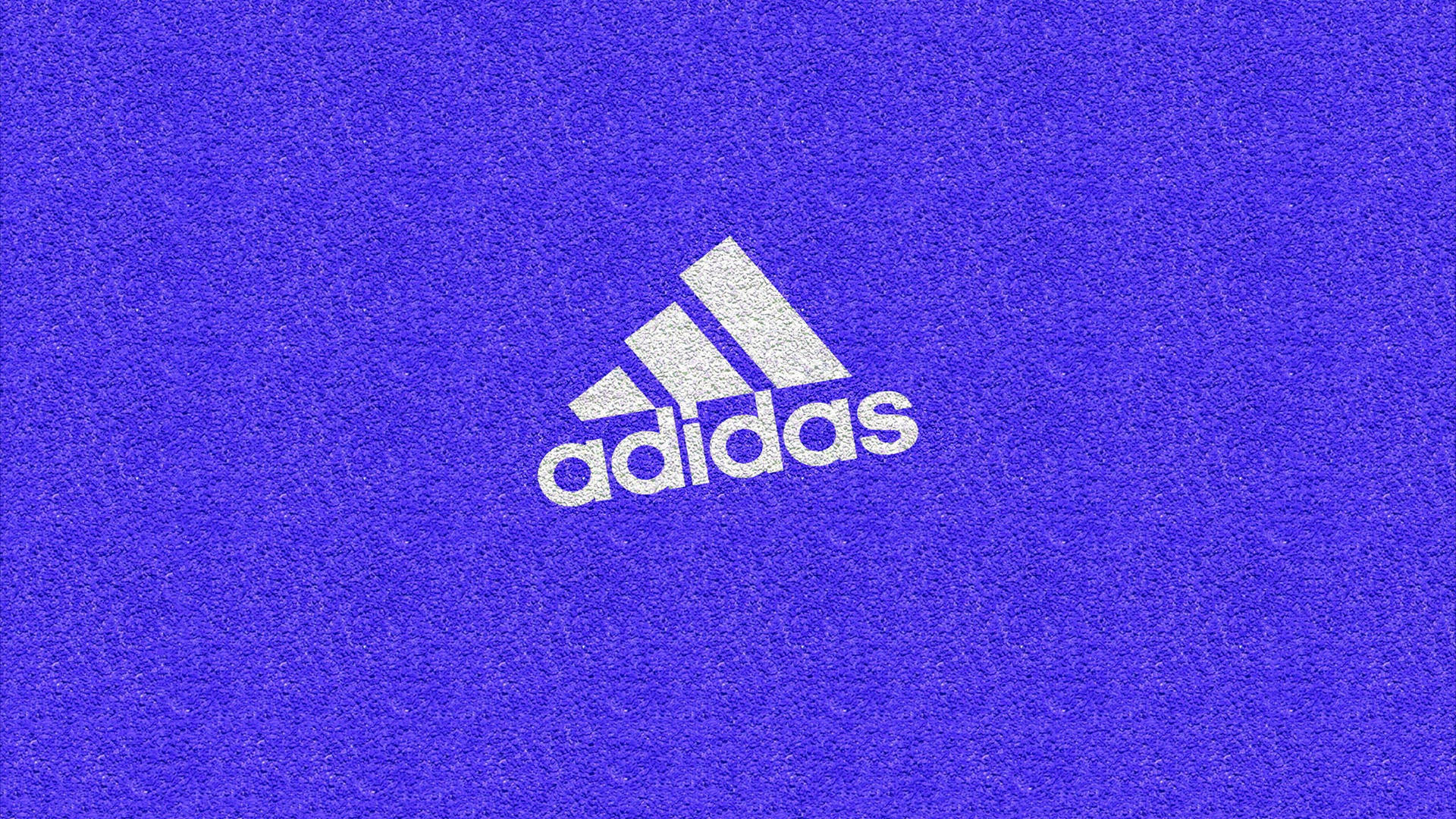 The Iconic Adidas Logo In Purple Wallpaper WallpapersOK