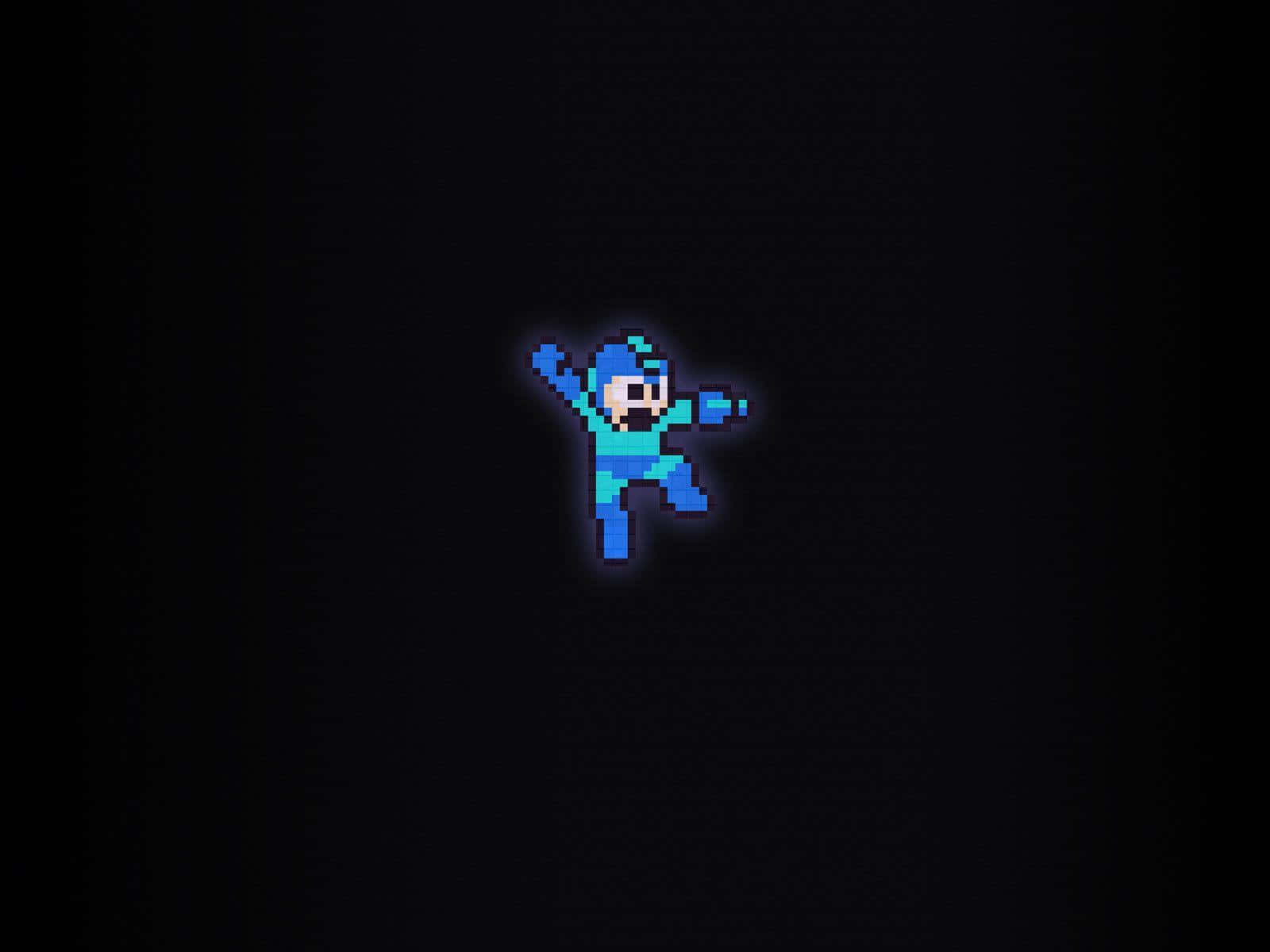 The Iconic Mega Man Traverses Difficult Levels In His Never-ending Quest To Save The World. Wallpaper