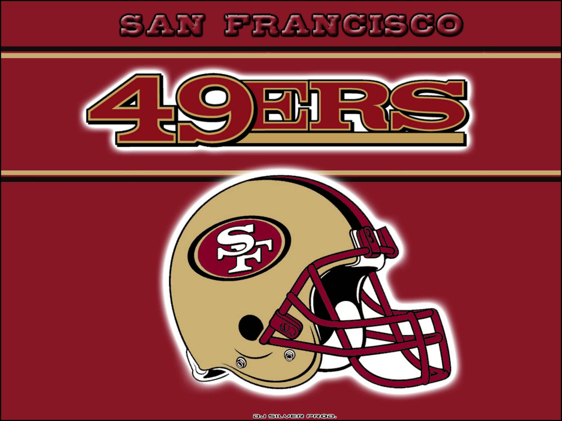 The Iconic 'sf' Logo Of The San Francisco 49ers Wallpaper