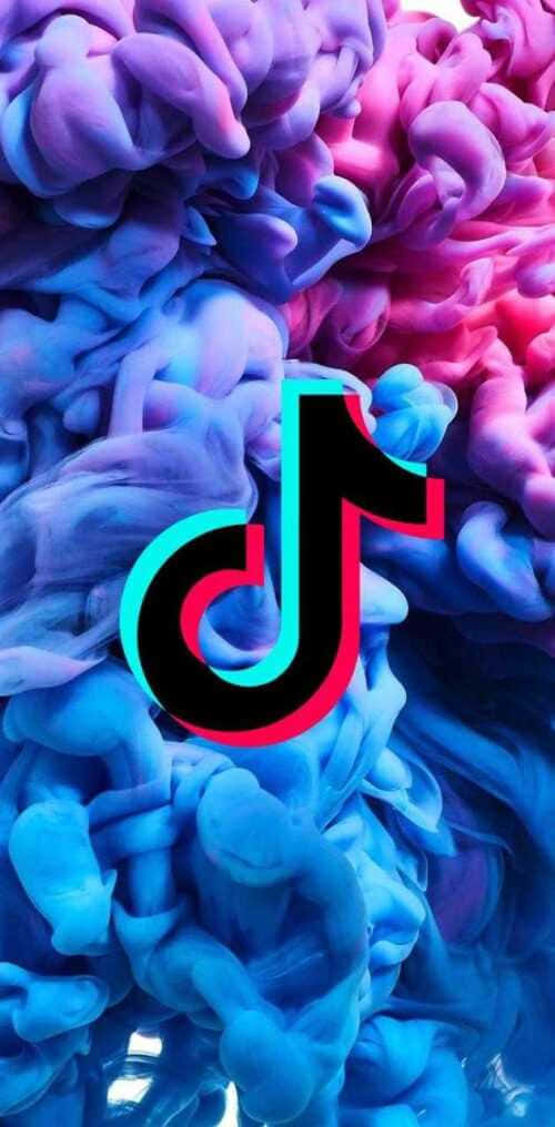 The Iconic Tiktok Logo Wallpaper