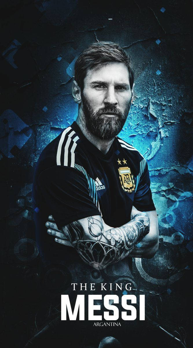 The King Messi Argentina Wallpaper
