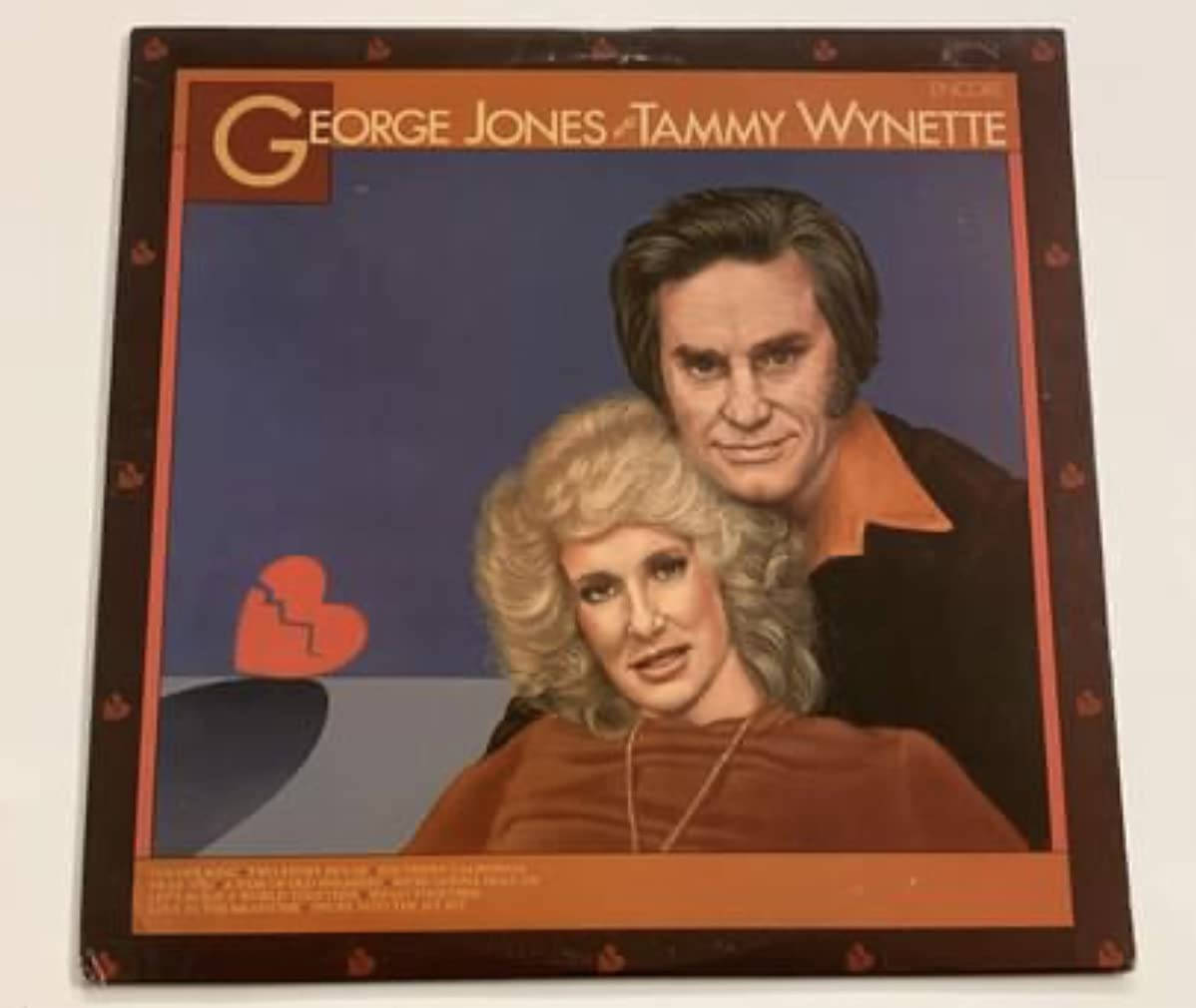 The Legendary Country Icons George Jones And Tammy Wynette Wallpaper