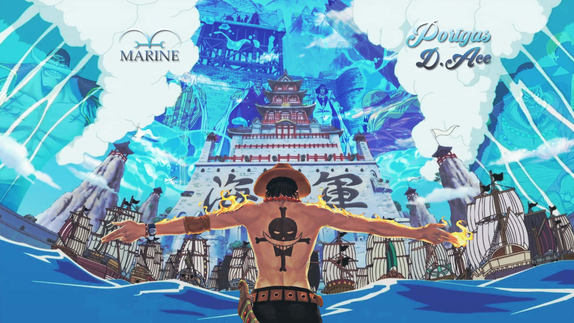 Portgas D. Ace 1080p Wallpaper