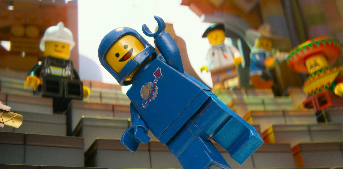 The Lego Movie Astronaut At Meeting Wallpaper