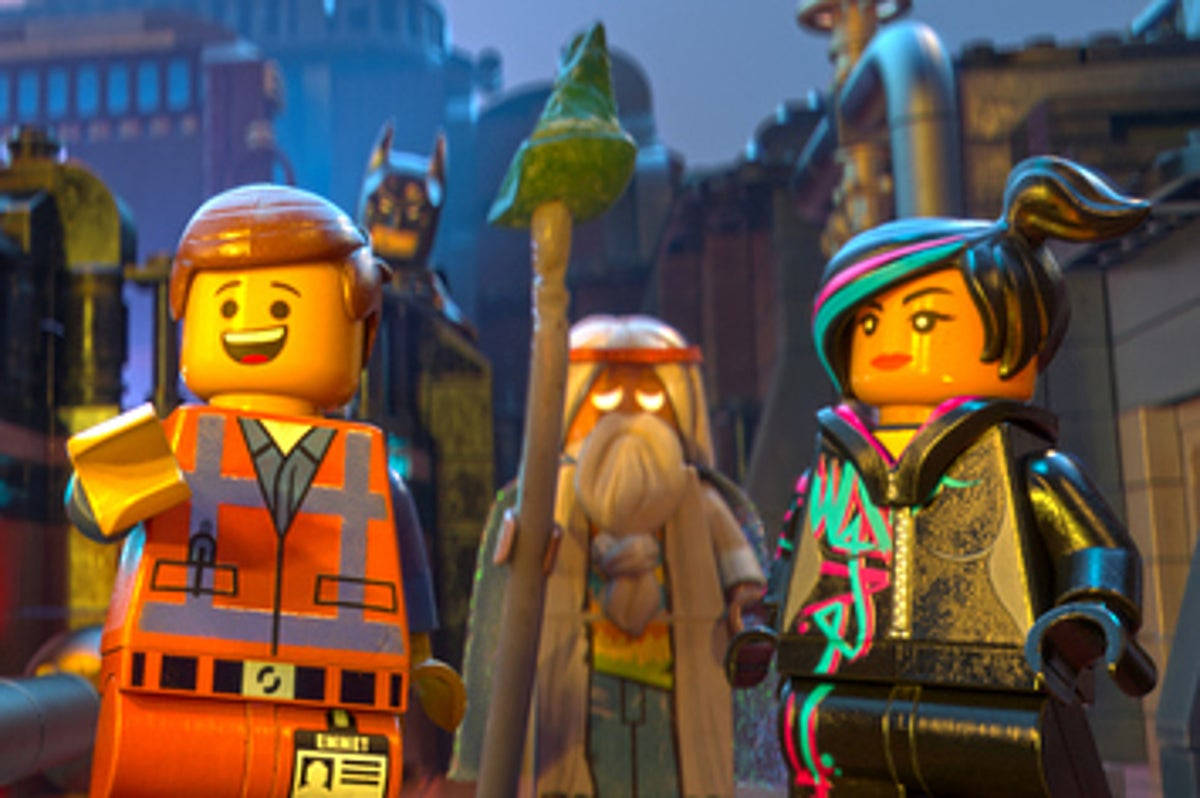 The Lego Movie Emmet With Vitruvius Wallpaper